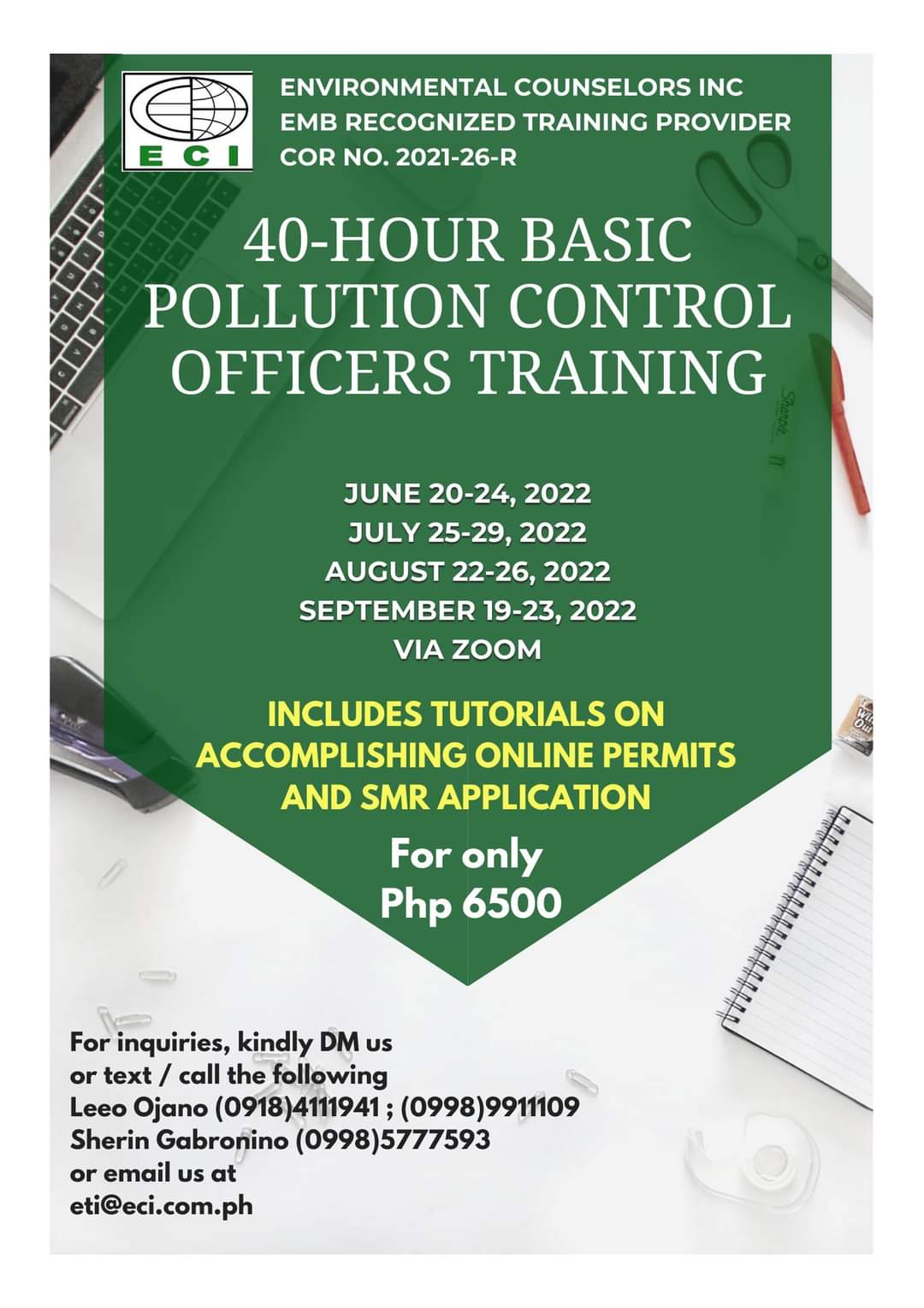 PCO Training Feb 2022 Public Course